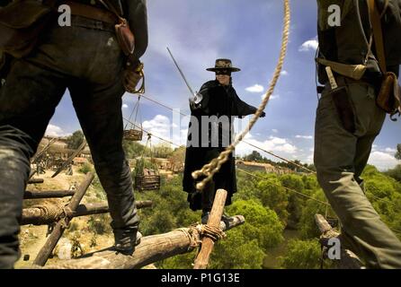 Titre original : la légende de Zorro. Titre en anglais : la légende de Zorro. Film Directeur : MARTIN CAMPBELL. Année : 2005. Stars : Antonio Banderas. Credit : Columbia Pictures / COOPER, Andrew / Album Banque D'Images