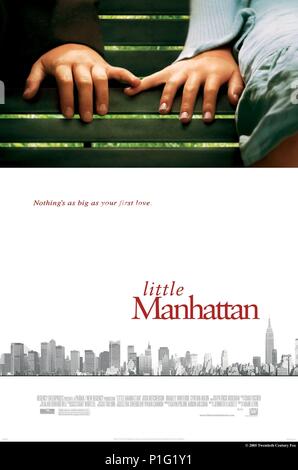 Titre original : LITTLE MANHATTAN. Titre en anglais : LITTLE MANHATTAN. Directeur de film : MARK LEVIN. Année : 2005. Crédit : 20TH CENTURY FOX / Album Banque D'Images