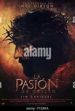 Titre original : LA PASSION DU CHRIST. Titre en anglais : LA PASSION DU CHRIST. Film Réalisateur : Mel Gibson. Année : 2004. Credit : icône DISTRIBUTION INC. / Album Banque D'Images