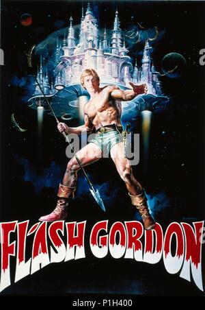 Titre original : Flash Gordon. Titre en anglais : Flash Gordon. Directeur de film : MIKE HODGES. Année : 1980. Credit : UNIVERSAL PICTURES / Album Banque D'Images