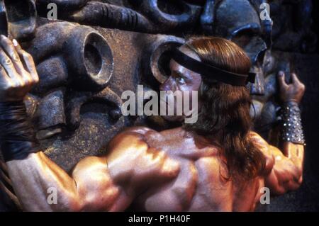 Titre original : CONAN LE DESTRUCTEUR. Titre en anglais : CONAN LE DESTRUCTEUR. Film Directeur : RICHARD FLEISCHER. Année : 1984. Stars : Arnold Schwarzenegger. Credit : UNIVERSAL PICTURES / Album Banque D'Images