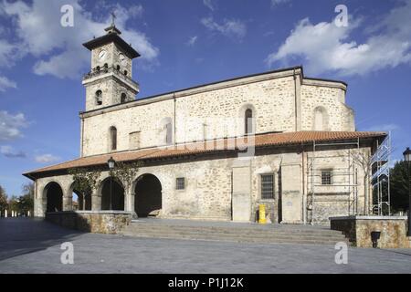 Espagne - PAYS BASQUE - Cantábrica (district) - ALAVA. Amurrio, Iglesia de Santa María. Banque D'Images