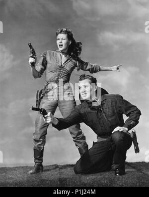 Titre original : Calamity Jane And Sam BASS. Titre en anglais : Calamity Jane And Sam BASS. Directeur de film : GEORGE SHERMAN. Année : 1949. Stars : HOWARD DUFF ; Yvonne de Carlo. Credit : UNIVERSAL PICTURES / Album Banque D'Images