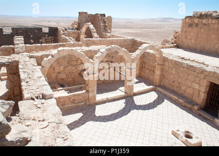 Château du désert Qasr Al Hallabat, Jordanie Banque D'Images