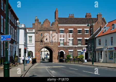 North Bar au printemps Beverley centre-ville East Yorkshire Angleterre Royaume-Uni GB Grande-Bretagne Banque D'Images