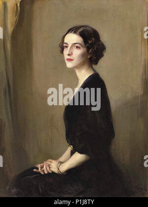 László FüLöp Elek - Portrait de Mme Virginia Heckscher Mcfadden Banque D'Images