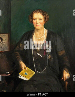 Sir John Lavery - Dame Simon Banque D'Images