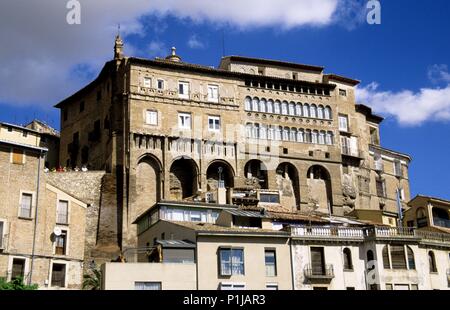 Tarazona ; Palacio Episcopal. Banque D'Images