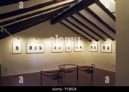 Fuendetodos, Museo del gravure con muestra de la obra de Francisco Goya. Banque D'Images