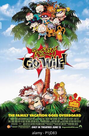 Titre original : RUGRATS GO WILD !. Titre en anglais : RUGRATS GO WILD !. Directeur : NORTON VIRGIEN Film ; JOHN ENG. Année : 2003. KLASKY CSUPO-Crédit :/Nickelodeon Movies / Album Banque D'Images