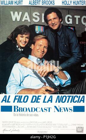 Titre original : BROADCAST NEWS. Titre en anglais : BROADCAST NEWS. Directeur de film : JAMES L. BROOKS. Année : 1987. Crédit : 20TH CENTURY FOX / Album Banque D'Images