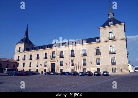 Lerma ; Palacio Ducal (Parador Nacional de Turismo) (style herreriano). Banque D'Images