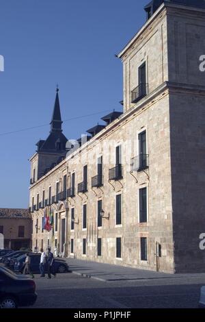 Lerma ; Palacio Ducal (Parador Nacional de Turismo) (style herreriano). Banque D'Images