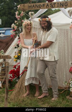 Glastonbury Festival 2017 - Cérémonie le jeune main Vendredi 23/06/17 Banque D'Images