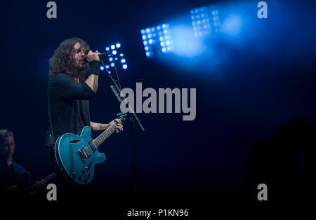 Glastonbury Festival 2017 - Photo Sat 24/06/17 Foo Fighters Banque D'Images