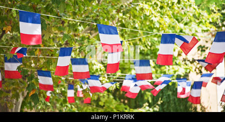 Guirlande de drapeaux France