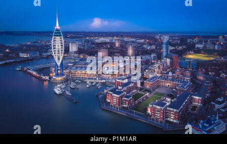 Gunwharf Quays, Portsmouth | Photo Prise Par Andy Hornby Photography (Http://Www.ahphotographyworkshops.uk) Banque D'Images