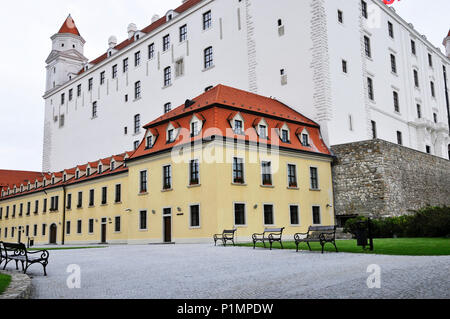 Château de Bratislava, République Slovaque Banque D'Images