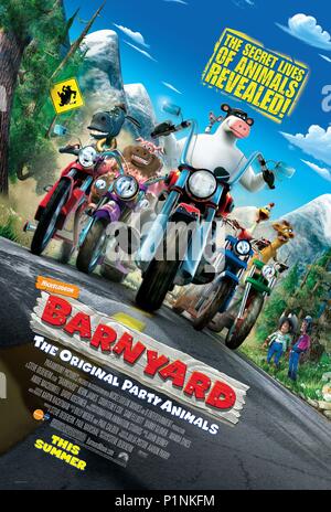 Titre original : BARNYARD : THE ORIGINAL Party Animals. Titre en anglais : BARNYARD : THE ORIGINAL Party Animals. Réalisateur : Steve Oedekerk Film. Année : 2006. Credit : PARAMOUNT PICTURES et Nickelodeon Movies/MOBILIENGESELLSC / Album KUMAR Banque D'Images