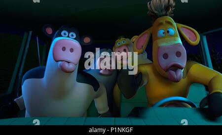 Titre original : BARNYARD : THE ORIGINAL Party Animals. Titre en anglais : BARNYARD : THE ORIGINAL Party Animals. Réalisateur : Steve Oedekerk Film. Année : 2006. Credit : PARAMOUNT PICTURES et Nickelodeon Movies/MOBILIENGESELLSC / Album KUMAR Banque D'Images