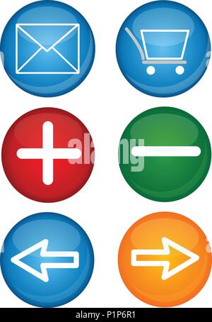 Business icons design Illustration de Vecteur