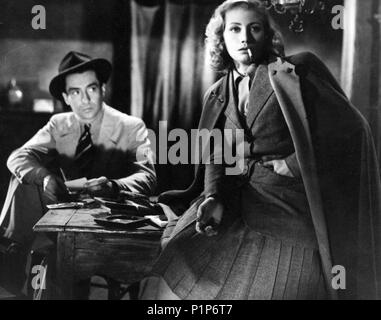 Film Original Titre : L' AVENTURE EST AU COIN DE LA RUE. Titre anglais : L' AVENTURE EST AU COIN DE LA RUE. Directeur de film : JACQUES DANIEL-NORMAN. Année : 1944. Stars : RAYMOND ROULEAU ; MICHELE ALFA. Banque D'Images