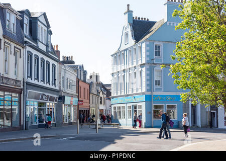 Rue piétonne, Cromwell, Stornoway, Isle Of Lewis, îles Hébrides, Ecosse, Royaume-Uni Banque D'Images