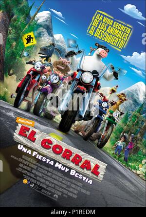 Titre original : BARNYARD : THE ORIGINAL Party Animals. Titre en anglais : BARNYARD : THE ORIGINAL Party Animals. Réalisateur : Steve Oedekerk Film. Année : 2006. Credit : PARAMOUNT PICTURES et Nickelodeon Movies/MOBILIENGESELLSC / Album KUMAR Banque D'Images