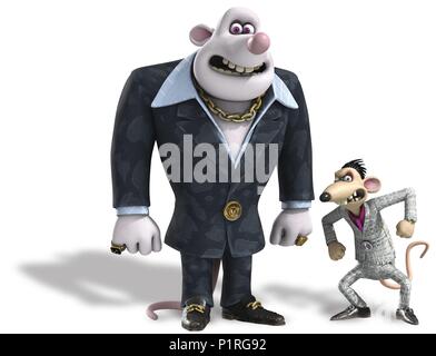 Titre original : Flushed Away. Titre en anglais : Flushed Away. Directeur du film : David BOWERS, SAM FELL. Année : 2006. Credit : Dreamworks Animation/ANIMATIONS AARDMAN/Dreamworks SKG / Album Banque D'Images