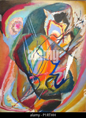 L'Improvisation Sans Titre III' par Wassily Kandinsky, 1914, LACMA Banque D'Images