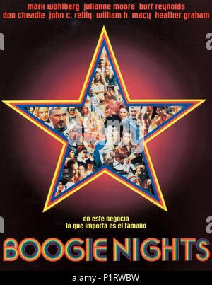 Titre original : Boogie Nights. Titre en anglais : Boogie Nights. Film Réalisateur : Paul Thomas Anderson. Année : 1997. Credit : New Line Cinema / Album Banque D'Images