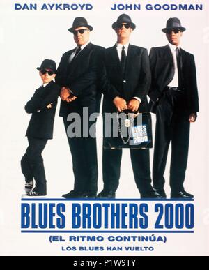 Titre original : Blues Brothers 2000. Titre en anglais : Blues Brothers 2000. Film Réalisateur : John Landis. Année : 1998. Banque D'Images