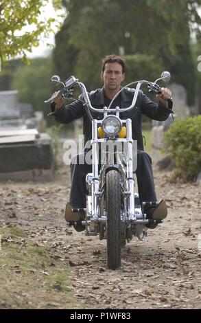 Titre original : Ghost Rider. Titre en anglais : Ghost Rider. Directeur de film : MARK STEVEN JOHNSON. Année : 2007. Stars : NICOLAS CAGE. Credit : Columbia Pictures / Album Banque D'Images