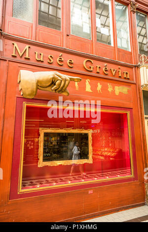 Le musée Grévin est un musée de cire situé à Paris, dans les Grands Boulevards, dans le 9th arrondissement Banque D'Images