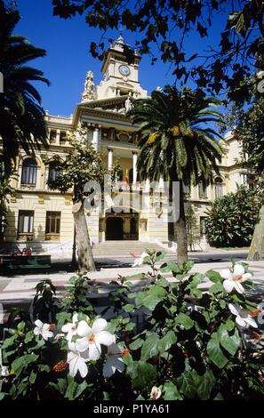 Conseil de la ville et l'Avenue du Parc. Costa del Sol. Banque D'Images