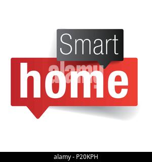 Smart home - internet des objets Illustration de Vecteur