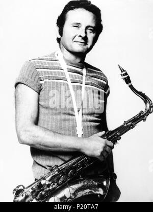 Saxophoniste de jazz américain Stan Getz. Banque D'Images