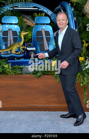 Toby Jones assistant à la 'Jurassic World : Fallen Kingdom' premiere au Walt Disney Concert Hall le 12 juin 2018 à Los Angeles, Californie. Banque D'Images