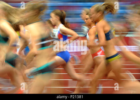 Ostrava, République tchèque. 13 Juin, 2018. Dispose de 800 mètres de la femme au cours de l'IAAF World Challenge événement Golden Spike à Ostrava en République tchèque. Credit : Slavek Ruta/ZUMA/Alamy Fil Live News Banque D'Images