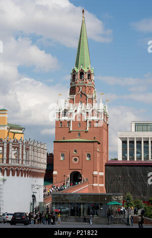 Moscou, Russie. 13 Juin, 2018. Entrée du Kremlin de Moscou, paysage urbain, fonction, général, motif de la frontière, de la Coupe du Monde de Football 2018 en Russie à partir de la 14.06. - 15.07.2018. Utilisation dans le monde entier | Credit : dpa/Alamy Live News Banque D'Images