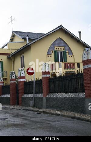 Espagne - Catalogne - Alt Penedés (district) - Barcelone. Gelida ; casa du modernisme. Banque D'Images