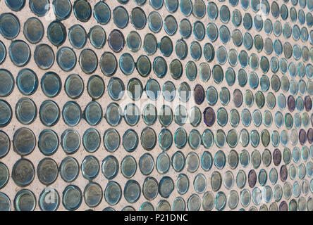 Tom Kelly's Bottle house dans l'exploitation aurifère historique de Rhyolite Ghost Town,, près de Beatty, Nevada, USA Banque D'Images