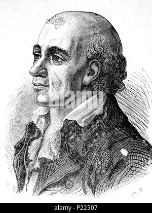 . 9 Chalier Chalier AduC 144 (Joseph, 1747-1793) Banque D'Images