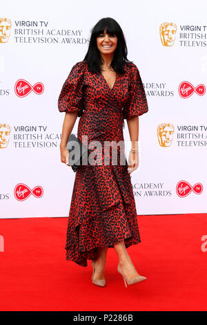 La Vierge PLAT British Academy Television Awards 2018 s'est tenue au Royal Festival Hall - Arrivées Avec : Claudia Winkleman Où : London, Royaume-Uni Quand : 13 mai 2018 Credit : Mario Mitsis/WENN.com Banque D'Images