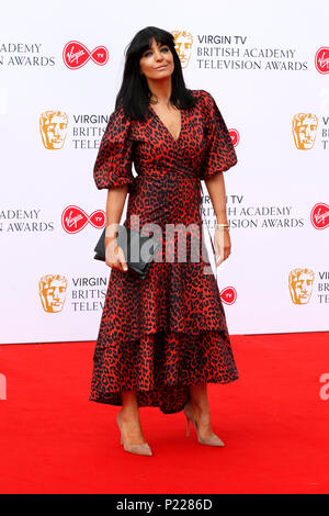 La Vierge PLAT British Academy Television Awards 2018 s'est tenue au Royal Festival Hall - Arrivées Avec : Claudia Winkleman Où : London, Royaume-Uni Quand : 13 mai 2018 Credit : Mario Mitsis/WENN.com Banque D'Images