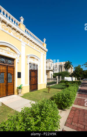 L'architecture au Paseo Montejo avenue à Merida Yucatan Mexique Banque D'Images