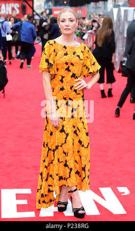 Clara participant à la Paget première européenne des océans 8, tenue à l'Cineworld à Leicester Square, Londres. Photo date : mercredi 13 juin, 2018. Voir l'histoire des océans SHOWBIZ PA8. Crédit photo doit se lire : Ian West/PA Wire Banque D'Images