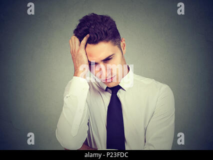 Portrait d'un homme d'affaires. Banque D'Images