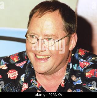 19 / 05 / 2006, Barcelone, Espagne. Le réalisateur John Lasseter et l'acteur OWEN WILSON (Lightning McQueen's Voice) au 'Cars' première européenne, la dernière production Pixar / Disney, tenue à l'hôtel des Arts. Banque D'Images