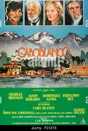 Titre original : CABOBLANCO. Titre en anglais : CABOBLANCO. Directeur de film : J. LEE THOMPSON. Année : 1980. Banque D'Images